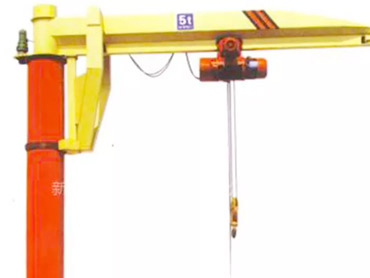 5 Ton Mobil Jib Crane untuk Workshop