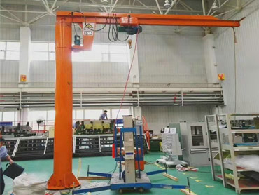 3 ton Jib Crane yang terpasang