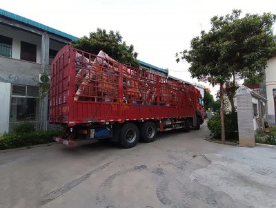 Casting manipulator selesai dan siap untuk pengiriman.