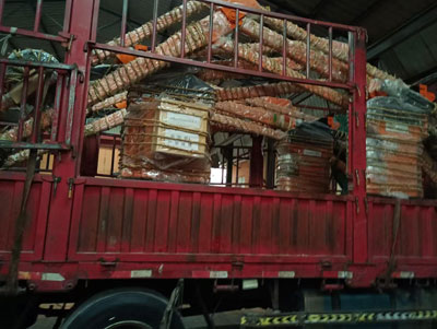 4 set Manipulator Industri untuk Foundry siap dikirim ke Rusia.